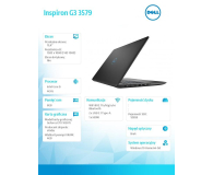 Dell Inspiron G3 i5-8300H/8GB/128+1TB/Win10 GTX1050Ti - 479460 - zdjęcie 2